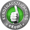 eKomi Kundenauszeichnung