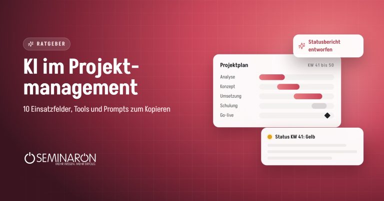 KI im Projektmanagement: Projektplan und KI-Statusbericht